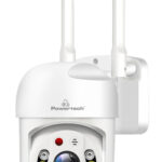 POWERTECH smart κάμερα PT-1144, 2MP, Wi-Fi, PTZ, IP65 - 5210131076651