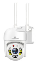 POWERTECH smart κάμερα PT-1144, 2MP, Wi-Fi, PTZ, IP65 - 5210131076651