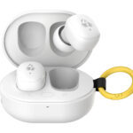 POWERTECH earphones με θήκη φόρτισης PT-1393, True Wireless, 6mm, 25/230mAh, λευκά - 5210131121184