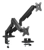 POWERTECH βάση γραφείου για 2x οθόνες PT-1425, 17-32", έως 9kg - 5210131128329 - Image 2
