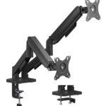 POWERTECH βάση γραφείου για 2x οθόνες PT-1425, 17-32", έως 9kg - 5210131128329