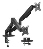 POWERTECH βάση γραφείου για 2x οθόνες PT-1425, 17-32", έως 9kg - 5210131128329