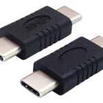 POWERTECH αντάπτορας USB-C αρσενικό σε USB-C αρσενικό PTH-061, μαύρος - 5210131053348