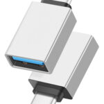 POWERTECH αντάπτορας USB-C σε USB 3.0 PTH-062, 5Gbps, ασημί - 5210131053355