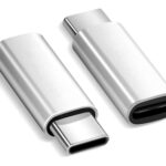 POWERTECH αντάπτορας USB-C αρσενικό σε Micro USB θηλυκό PTH-064, ασημί - 5210131053379