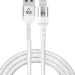 POWERTECH καλώδιο USB σε Lightning PTR-0126, 12W, copper, 1m, λευκό - 5210131072608