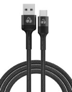 POWERTECH καλώδιο USB σε USB-C PTR-0129, PD 60W, copper, 60cm, μαύρο - 5210131072639 - Image 2