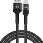POWERTECH καλώδιο USB σε USB-C PTR-0129, PD 60W, copper, 60cm, μαύρο - 5210131072639