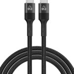 POWERTECH καλώδιο USB-C PTR-0130, PD 60W, copper, 1m, μαύρο - 5210131072646