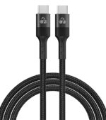 POWERTECH καλώδιο USB-C PTR-0131, PD 60W, copper, 60cm, μαύρο - 5210131072653 - Image 2