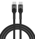 POWERTECH καλώδιο USB-C PTR-0131, PD 60W, copper, 60cm, μαύρο - 5210131072653