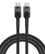 POWERTECH καλώδιο USB-C PTR-0133, PD 100W, copper, 60cm, μαύρο - 5210131072677 - Image 2