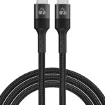POWERTECH καλώδιο USB-C PTR-0133, PD 100W, copper, 60cm, μαύρο - 5210131072677