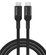 POWERTECH καλώδιο USB-C PTR-0135, PD 60W, 10Gbps, copper, 1m, μαύρο - 5210131072691 - Image 2