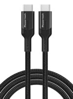 POWERTECH καλώδιο USB-C PTR-0140, PD 240W 5A, copper, 1m, μαύρο - 5210131072745