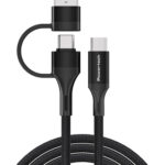 POWERTECH καλώδιο USB & USB-C σε USB-C PTR-0158, PD 60W, copper, 1.5m, μαύρο - 5210131101711