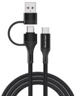POWERTECH καλώδιο USB & USB-C σε USB-C PTR-0158, PD 60W, copper, 1.5m, μαύρο - 5210131101711