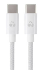 POWERTECH καλώδιο USB-C PTR-0183, 60W, 480Mbps, 1m, λευκό - 5210131089637 - Image 2