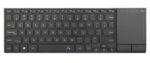 RIITEK ασύρματο πληκτρολόγιο RT721 με touchpad, Bluetooth & 2.4GHz - 771276944312
