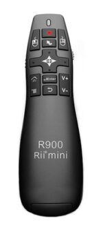 RIITEK τηλεχειριστήριο παρουσιάσεων Mini R900 με laser & air mouse - 6952917718001
