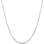 BAMOER αλυσίδα λαιμού Charm SCA019, 45cm, ασήμι 925, ασημί - 5210131087671