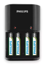 PHILIPS φορτιστής μπαταριών AA & AΑΑ NiMH SCB1450NB με 4x AAA, μαύρος - 8712581606701 - Image 2