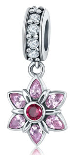 BAMOER σύμβολο Charm SCC840 για βραχιόλι/κολιέ, με ζιρκόνια, ασήμι 925 - 5210131087541
