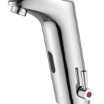 BRUNO μπαταρία νιπτήρα SF11003HCP-A με αισθητήρα, αναμεικτική, ασημί - 5210131054109
