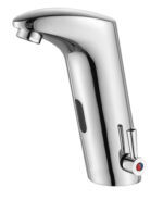 BRUNO μπαταρία νιπτήρα SF11003HCP-A με αισθητήρα, αναμεικτική, ασημί - 5210131054109