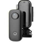 SJCAM mini action camera C100+, 4K, 15MP, Wi-Fi, αδιάβροχη, μαύρη - 6972476165405