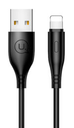 USAMS καλώδιο Lightning σε USB US-SJ266, 2A, 1m, μαύρο - 6958444962009