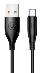 USAMS καλώδιο USB-C σε USB US-SJ267, 2A, 1m, μαύρο - 6958444962047