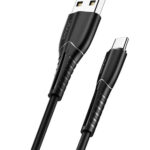 USAMS καλώδιο USB-C σε USB US-SJ366, 2A, 1m, μαύρο - 6958444981123