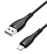 USAMS καλώδιο Lightning σε USB US-SJ371, 2A, 1m, μαύρο - 6958444982830 - Image 2