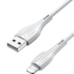 USAMS καλώδιο Lightning σε USB US-SJ371, 2A, 1m, λευκό - 6958444982847