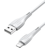 USAMS καλώδιο Lightning σε USB US-SJ371, 2A, 1m, λευκό - 6958444982847