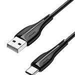 USAMS καλώδιο USB-C σε USB US-SJ372, 2A, 1m, μαύρο - 6958444982878