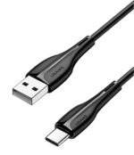 USAMS καλώδιο USB-C σε USB US-SJ372, 2A, 1m, μαύρο - 6958444982878