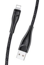 USAMS καλώδιο Lightning σε USB US-SJ391, 2A, 1m, μαύρο - 6958444983462