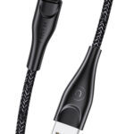 USAMS καλώδιο USB-C σε USB US-SJ392, 2A, 1m, μαύρο - 6958444983486