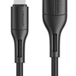 USAMS καλώδιο USB σε Lightning US-SJ500, 2A, 1m, μαύρο - 6958444969428