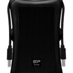 SILICON POWER εξωτερικός HDD Armor A30, 1TB, USB 3.2, μαύρος - 4713436131670
