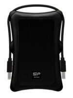 SILICON POWER εξωτερικός HDD Armor A30, 1TB, USB 3.2, μαύρος - 4713436131670