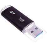 SILICON POWER USB Flash Drive Blaze B02, 16GB, USB 3.2, μαύρο - 4712702646450
