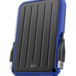 SILICON POWER εξωτερικός HDD Armor A66, 2TB, USB 3.2, μπλε - 4713436146162