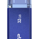 SILICON POWER USB Flash Drive Helios 202, 32GB, USB 3.2, μπλε - 4713436130178