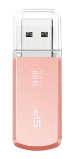 SILICON POWER USB Flash Drive Helios 202, 32GB, USB 3.2, ροζ χρυσό - 4713436130222