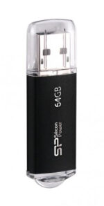 SILICON POWER USB Flash Drive Ultima II-I, 64GB, USB 2.0, μαύρο - 4712702626384 - Image 2