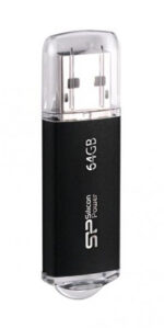 SILICON POWER USB Flash Drive Ultima II-I, 64GB, USB 2.0, μαύρο - 4712702626384