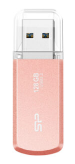 SILICON POWER USB Flash Drive Helios 202, 128GB, USB 3.2, ροζ χρυσό - 4713436130246